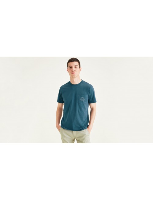 Dockers slim fit pocket tee whit graphic
