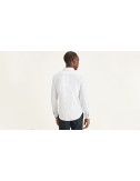 Docker button up shirt budy lucent white
