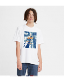 levis ss relaxed  fit tee bi poster white