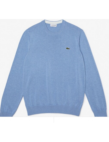 jersey fts cloudy blue cuello redondo lacoste