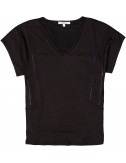 Camiseta pico negro 60 Garcia Jeans