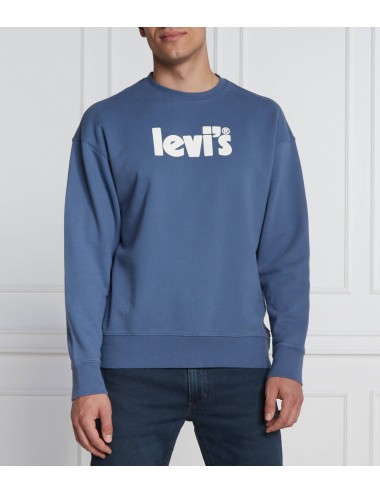 levis relaxed crew poster crew sunset blue