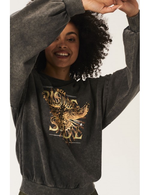 sudadera sin capucha black garcia jeans
