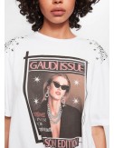 Camiseta con lazo bajo Gaudi Fashion