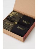 levis men giftbox pattern olive combo