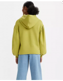 levis akane rusched hoodie moss