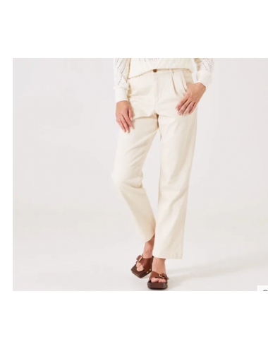 pantalon chino off white garcia jeans