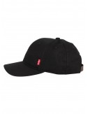 levis classic twill red tab baseball cap regular black