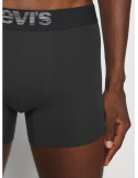 levis men optical illuision boxer brief organic cotton grey black