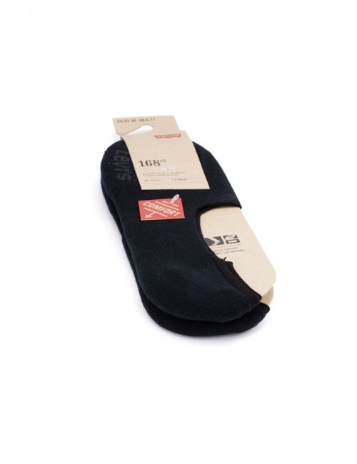 calcetines negro liso Levis 168sf low rise 2p